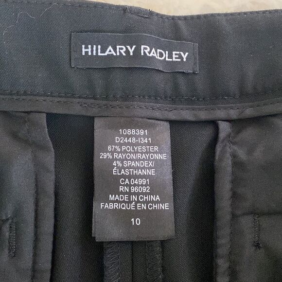 Hilary Radley Black Ankle Crop Slim Trousers - Picture 8 of 8